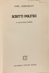 Scritti politici