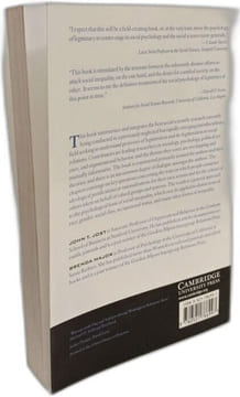 The Psychology of Legitimacy: Emerging Perspectives on Ideology Justice and Intergroup Relations. Jost John