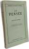 La pens&eacute;e - TOME I et II. Blondel Maurice