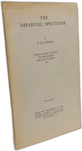 The impartial spectator - dawes hicks lecture on philosophy british academy