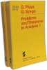 Problems and Theorems in Analysis: Series - TOMES 1 & 2&middot; Integral Calculus &middot; Theory Of Functions zeros polynomials determinants number theory ...