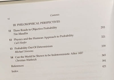 Probabilities in Physics