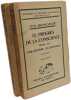 Le progr&egrave;s de la conscience dans la philosophie occidentale - TOME PREMIER et SECOND. Brunschvicg