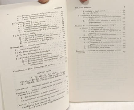 Proudhon - pluralisme et autogestion - 1. les fondements + 2. les réalisations. Bancal Jean
