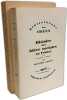 Histoire des id&eacute;es sociales en France - TOME I: De Montesquieu &agrave; Robespierre + TOME II: de Babeuf &agrave; Proudhon + TOME III: D'Auguste Comte &agrave; P.J. ...