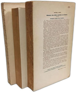 Histoire des idées sociales en France - TOME I: De Montesquieu à Robespierre + TOME II: de Babeuf à Proudhon + TOME III: D'Auguste Comte à P.J. Proudhon / Bibliothèque des idées