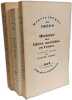Histoire des id&eacute;es sociales en France - TOME I: De Montesquieu &agrave; Robespierre + TOME II: de Babeuf &agrave; Proudhon + TOME III: D'Auguste Comte &agrave; P.J. ...