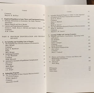 Appraising Economic Theories: Studies in the Methodology of Research Programs