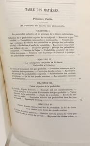 CALCUL DES PROBABILITES