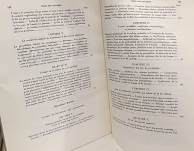CALCUL DES PROBABILITES