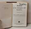 Marx y su concepto del hombre. Erich Fromm