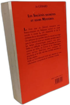 Les sociétés secrètes et leurs mystères. Jo Gérard