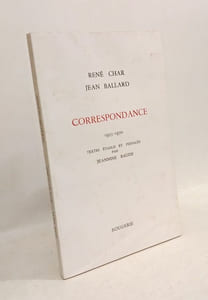 Correspondance. 1935 - 1970