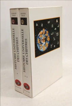 COFFRET HISTOIRE UNIVERSELLE DES CHIFFRES 2 VOLUMES. IFRAH GEORGES