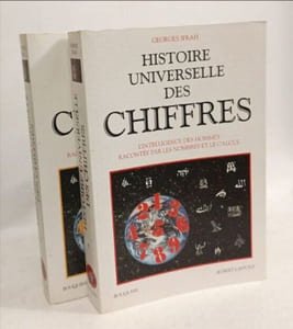 COFFRET HISTOIRE UNIVERSELLE DES CHIFFRES 2 VOLUMES