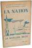 La nation - la batellerie belge n&deg;6 avril 1947 - minist&egrave;re de la d&eacute;fense nationale. Fr. De Kemmeter