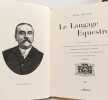 Le langage &eacute;questre - TOME 1 (fac-simile de l'&eacute;dition de. Pellier Jules