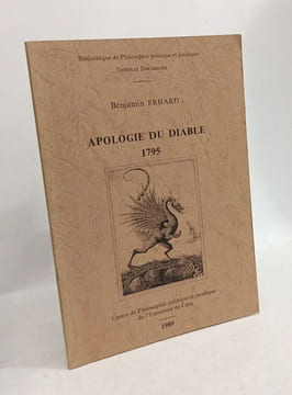 Apologie du diable 1795. Erhard Benjamin