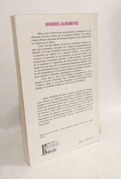 Berbères aujourd'hui: Berbères dans le Maghreb contemporain. Chaker Salem