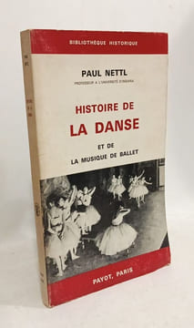 Histoire de la danse et de la musique de ballet. Nettl Paul