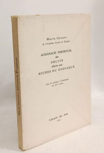 Almanach perpetuel des fruits offerts aux signes du zodiaque