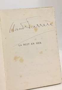 La nuit en mer