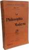 La philosophie moderne. Rey