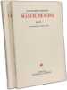 Le&ccedil;ons d'apocalypse : Fables + Manuel de sc&egrave;ne : po&egrave;mes --- 2 livres. Le Sidaner Jean-Marie