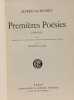 Premi&egrave;res po&eacute;sies 1829-1835. De Musset