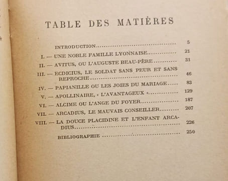 Les Apollinaires - Histoire D'une Famille Gallo-Romaine Pendant Trois Siècles. Légier Desgranges