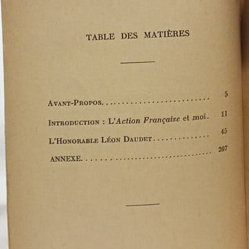 L'honorable Léon Daudet. Gaucher André