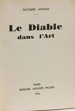 Le diable dans l'art. Levron