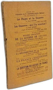 La guerre qui l'a voulue? - d'après les documents diplomatiques --- 2e éd