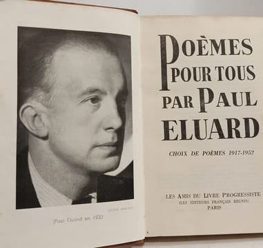 Poemes pour tous. Choix de poèmes 1917-1952. Paul Éluard
