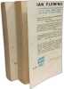 Op&eacute;ration tonnerre + Motel 007 --- 2 livres. Fleming Ian