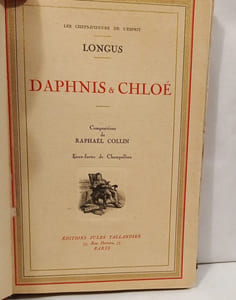 Daphnis et Chloe:Compositions de Raphaël Collin/Eaux-fortes de champollion