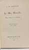 Le moi ha&iuml;ssable - deux lettres et un dialogue. Oehler J.W