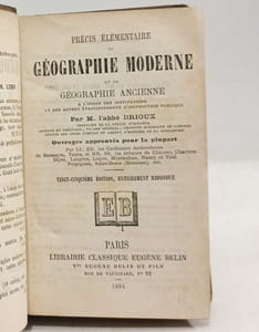 Précis élémentaire de géographie moderne et de géographie ancienne