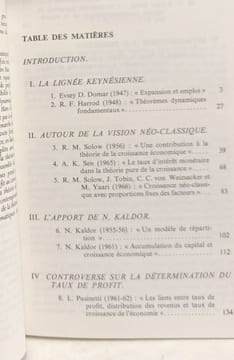 Problématiques de la croissance - VOLUME 1: Néo-classiques et Néo-keynésiens + VOLUME 2: Marx Sraffa et le retour aux classiques. Abraham-Frois Gibert ...
