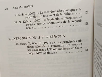 Problématiques de la croissance - VOLUME 1: Néo-classiques et Néo-keynésiens + VOLUME 2: Marx Sraffa et le retour aux classiques