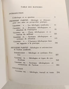 Essai sur l'idéologie - le cas particulier des idéologies syndicales