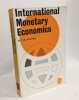 International monetary economics. Fritz Machlup