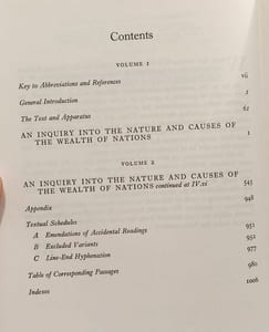An Inquiry into the Nature and Causes of the Wealth of Nations: 2 Volumes (Glasgow Edition of the Works and Correspondence of Adam Smith)