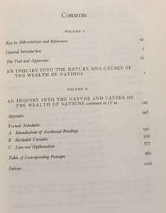 An Inquiry into the Nature and Causes of the Wealth of Nations: 2 Volumes (Glasgow Edition of the Works and Correspondence of Adam Smith)