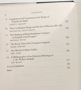 Ideal and Reality in Frankish and Anglo-Saxon Society