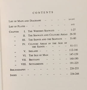 Saints Seaways and Settlements in Celtic Lands