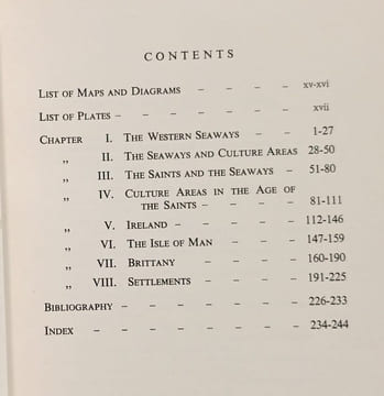 Saints Seaways and Settlements in Celtic Lands. Bowen Emrys George