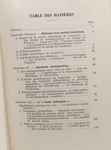 La mathématique sociale du Marquis de Condorcet