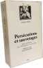 PERS&Eacute;CUTIONS ET SAUVETAGES: Juifs et Fran&ccedil;ais sous l'Occupation et sous Vichy. Cohen Asher