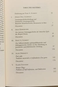 L'Histoire Litteraire Immanente Dans La Poesie Latine (Entretiens Sur L'antiquite Classique De La Fondation Hardt Band 47)
